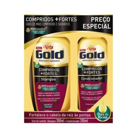 SHAMPOO + COND. NIELY 450ML COMPRIDOS