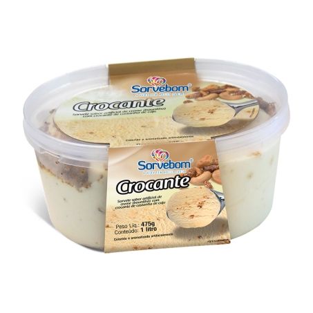 Sorvete sorvebom brigadeiro 1lt