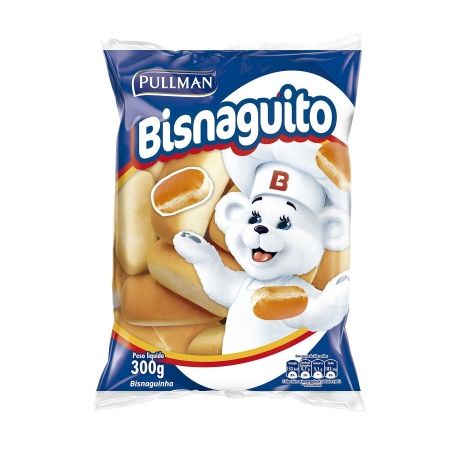 PÃO PULLMAN BISNAGUITO 300G
