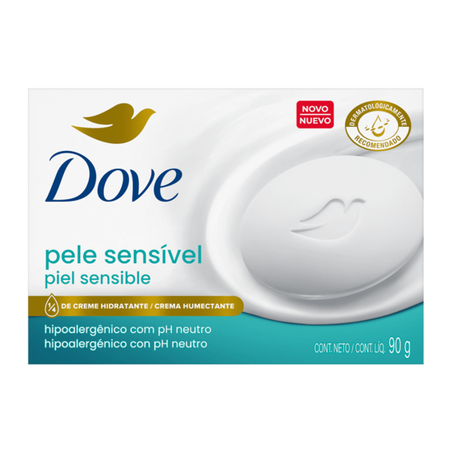 SABONETE DOVE 90G PELE SENSÍVEL