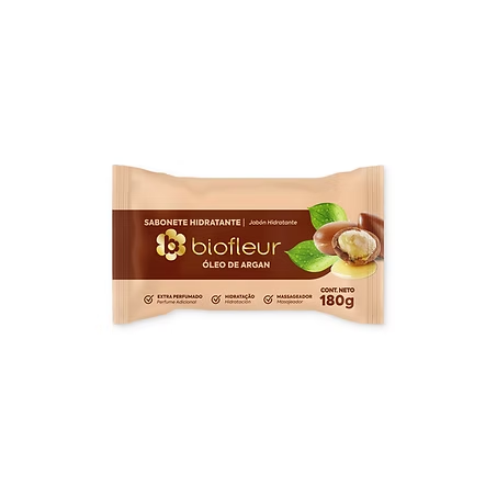 SABONETE BIOFLEUR PC 180 G OLEO ARGAN