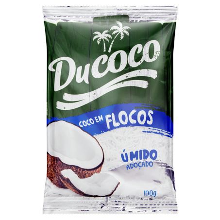COCO RALADO ÚMIDO ADOÇADO EM FLOCOS DUCOCO