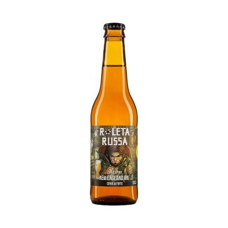 Cerveja Roleta Russa New England Ipa Vidro 355ml