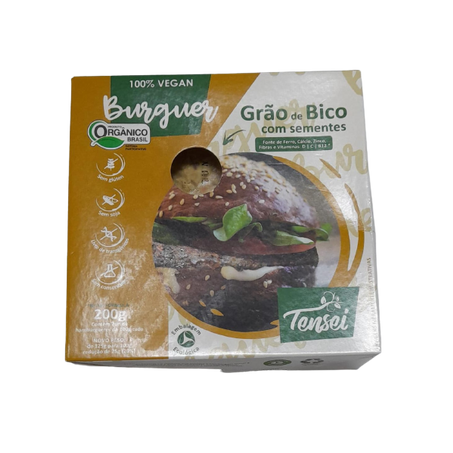 Hamburguer grao de bico c/ sementes 200g