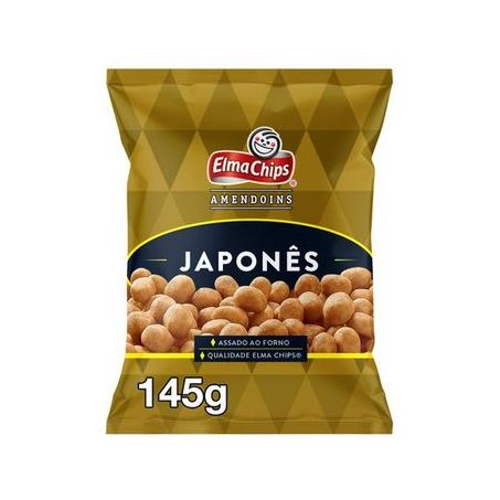 Amendoim Elma Chips Japonês Pacote 145g | Super Koch