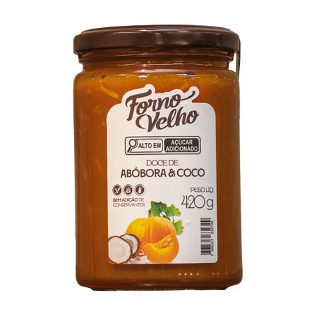 DOCE DE ABOBORA COM COCO 420G
