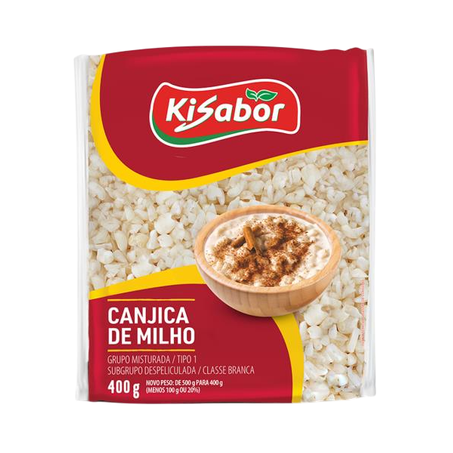 Canjica Branca Kisabor 400g