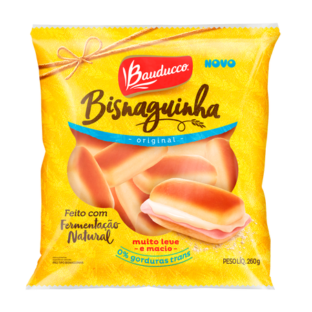 Pao Bauducco 260g Bisnaguinha