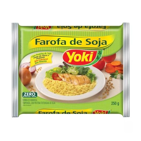 Farofa de Soja Yoki Pacote 250G