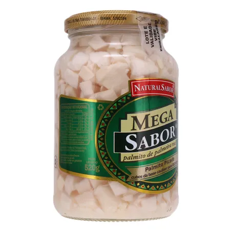 Palmito mega sabor picado 300g 360-32