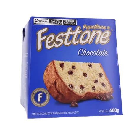 Panettone Festtone Chocolate 400G 360-35