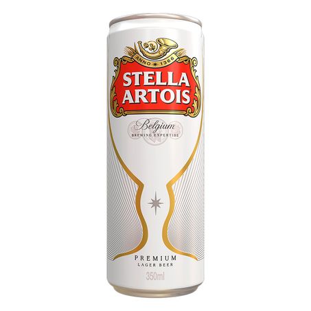 CERVEJA LAGER PREMIUM STELLA ARTOIS LATA