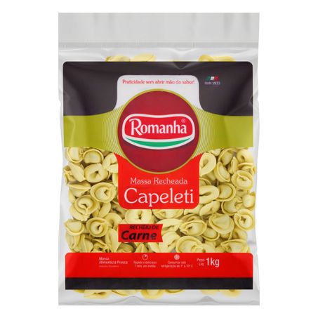 Capeleti Romanha Carne 1kg 
 