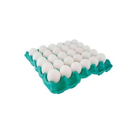 OVO DE GALINHA GRANDE BRANCO IANA  PVC C/30