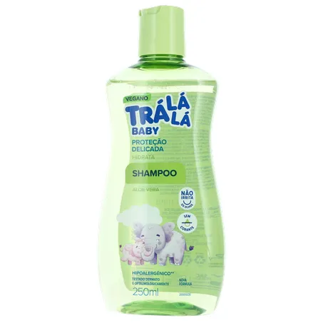 Shampoo Infantil Tra La La Baby Pump Hidrata 250ML 360-1