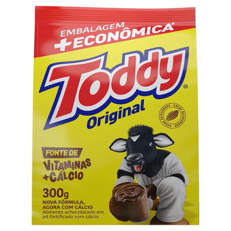 Achocolatado Toddy 300g - Original - Sachê