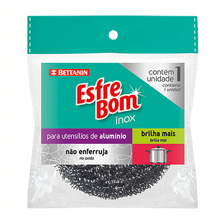 Esponja inox esfrebom bettanin