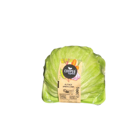 Alface americana coopeg org 300g