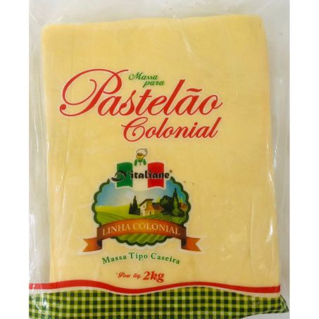 Massa p/ pastelao ditaliane colonial 2kg