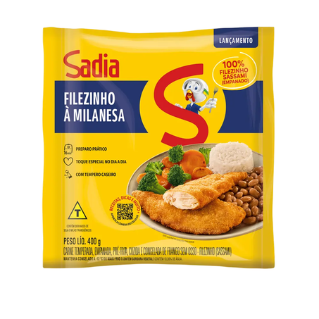 Filezinho à Milanesa Sadia 400g