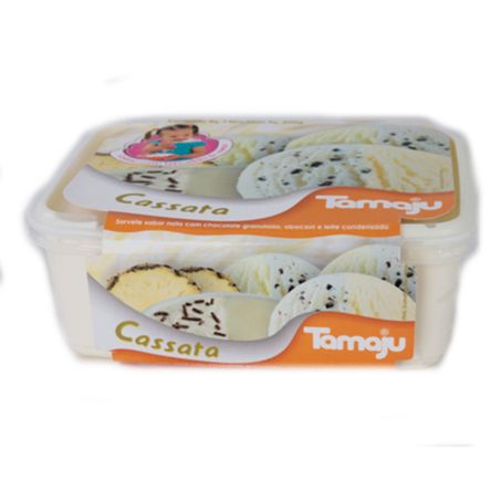 SORVETE TAMAJU CASSATA 1L