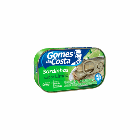 Sardinha gomes da costa limao 125g