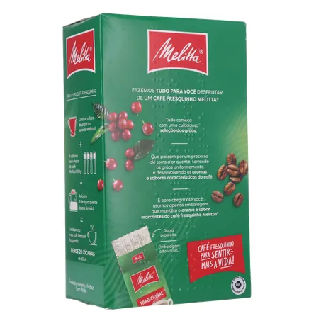 CAFÉ PÓ MELITTA TRADICIONAL VÁCUO 250G 360-15