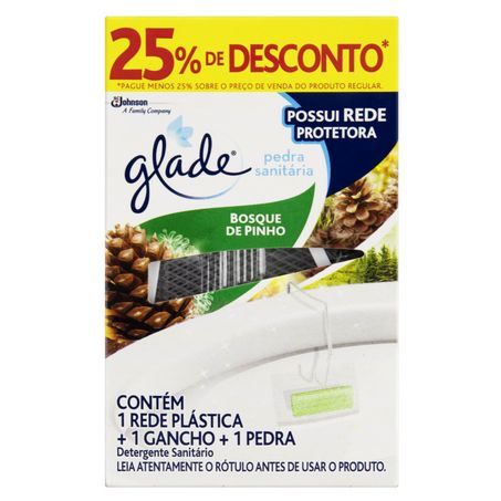 PEDRA SANITARIA GLADE 25% DESC BOSQUE PIN 01UN