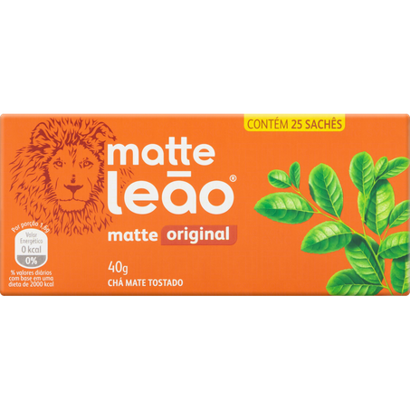 Chá Matte Leão Natural Sachê 25UN