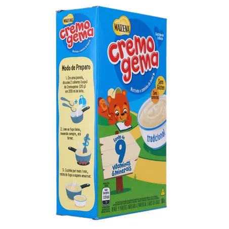 Mingau Tradicional Maizena Cremogema Caixa 180gr 360-31