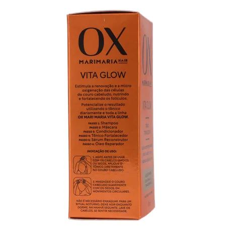 Tônico Capilar Fortalecedor Mari Maria Ox Vita Glow Frasco com 30Ml 360-28