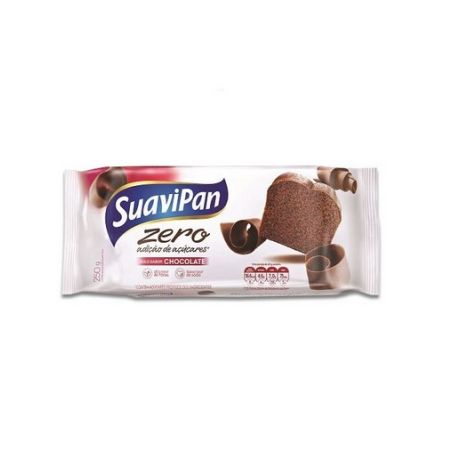 Bolo suavipan 250g zero chocolate