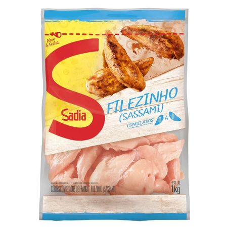 Filezinho peito sassami iqf sadia 1kg