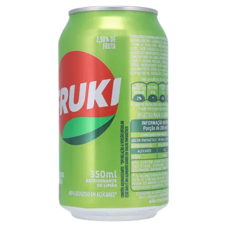 BEBIDA FRUKI SABOR LIMÃO LATA 350ML 360-19