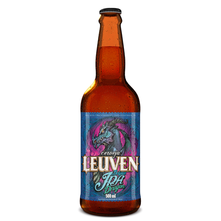 Cerveja Leuven Ipa Dragon Garrafa 500ml