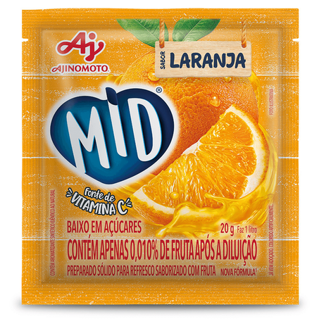 Refresco mid laranja 20g