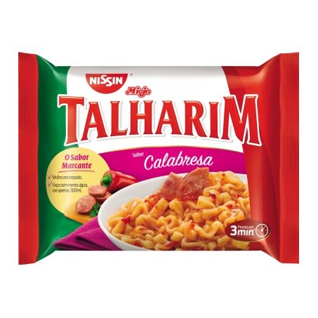 MACARRÃO INSTANTÂNEO NISSIN TALHARIM CABRESA 99G