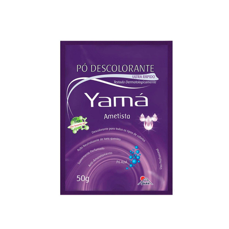 Pó Descolorante Yama Ametista Pacote 50G