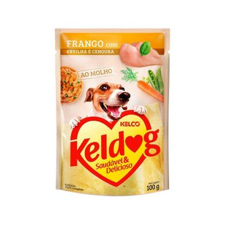 RACAO  KELDOG GALINHA/ERVILHA/CENOURA SH 100G