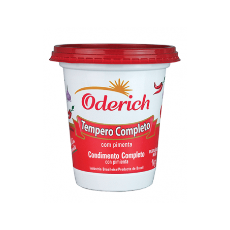 Tempero oderich completo com pimenta 1kg