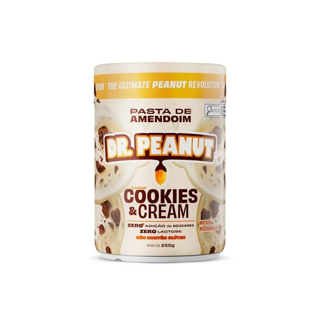 Pasta de Amendoim Sr Penaut CookiesCream 250g