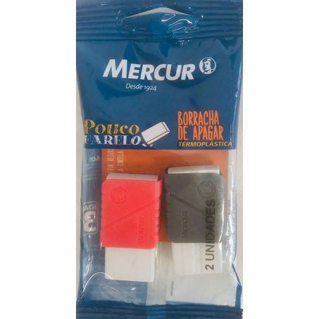 Borracha mercur pull pack ver/lar c/2