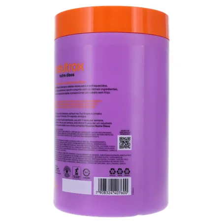 MÁSCARA CAPILAR NEUTROX NUTRE ÓLEOS POTE 1KG 360-23