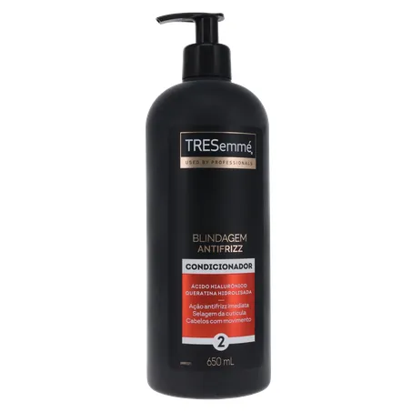 Condicionador Tresemmé Blindagem Antifrizz Pump 650Ml 360-35