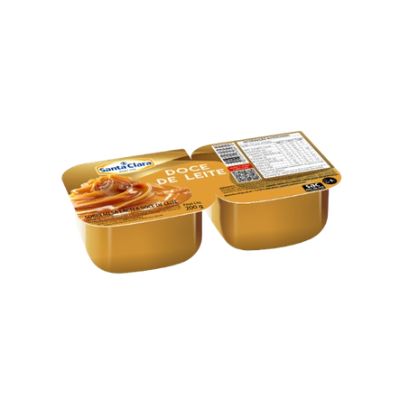 SOBREMESA LACTEA DOCE DE LEITE SANTA CLARA 200G   