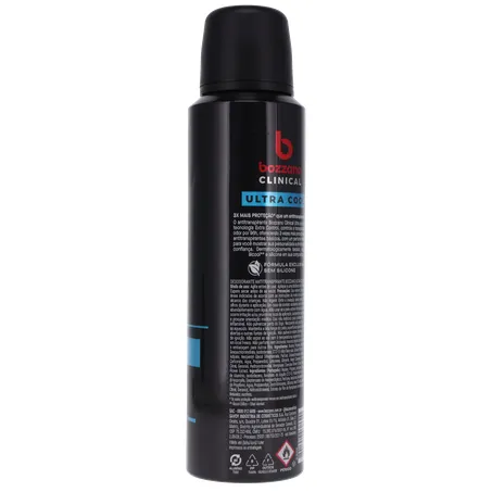 Desodorante Bozzano Clinical Ultra Cool Aerossol 150ml 
  360-14