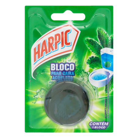 Deterg Sanit Harpic Bloco Cx Acoplada C/1 Pinho