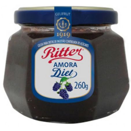 Geleia ritter amora diet 260g