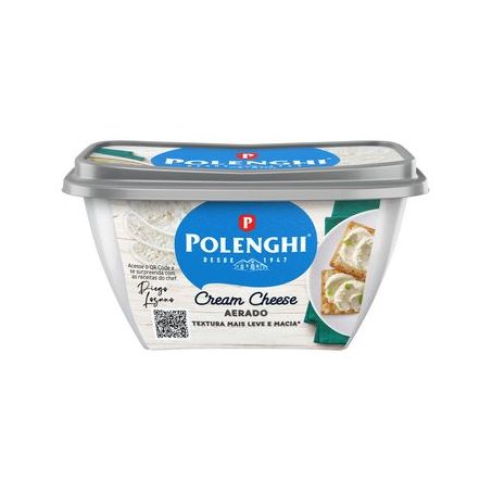 Queijo Polenghi Cream Cheese Aerado Pt 250 G