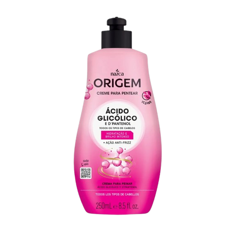 Creme Pentear Origem Ácido Glicólico e D-Pantenol 250ml 
 